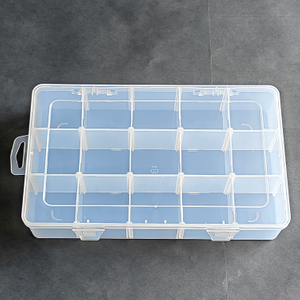 15 Grid Plastic Organizer Box 28x16.8x5.7cm