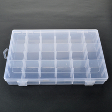 18 Grid Plastic Organizer Box 27.5x17.5x4.4cm