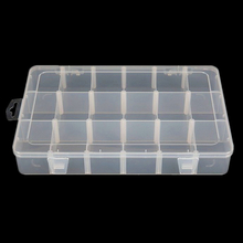 18 Grid Plastic Organizer Box 29.8x19.7x4.4cm