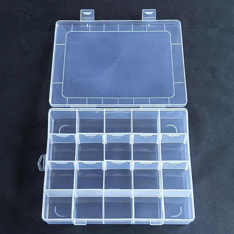 20 Grid Plastic Organizer Box 221x17x4cm