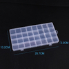 32 Grids Plastic Organizer Box 25.7x13.2x2.2cm (Partially Adjustable)