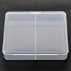 2 Grid Plastic Organizer Box 7.2x6.3x1.6cm