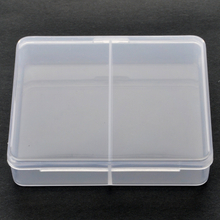 2 Grid Plastic Organizer Box 7.2x6.3x1.6cm