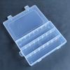 3 Grid Plastic Organizer Box 19.5x13x3.6cm