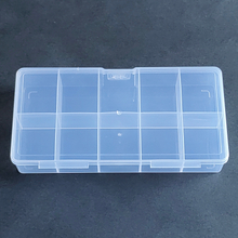 10 Grids Plastic Organizer Box 17.5x8.7x3cm