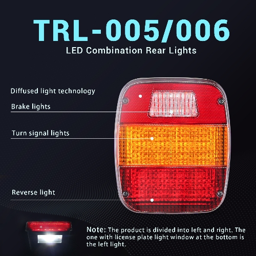 Ford Cargo truck rear lights Lampu belakang trak Ford Cargo