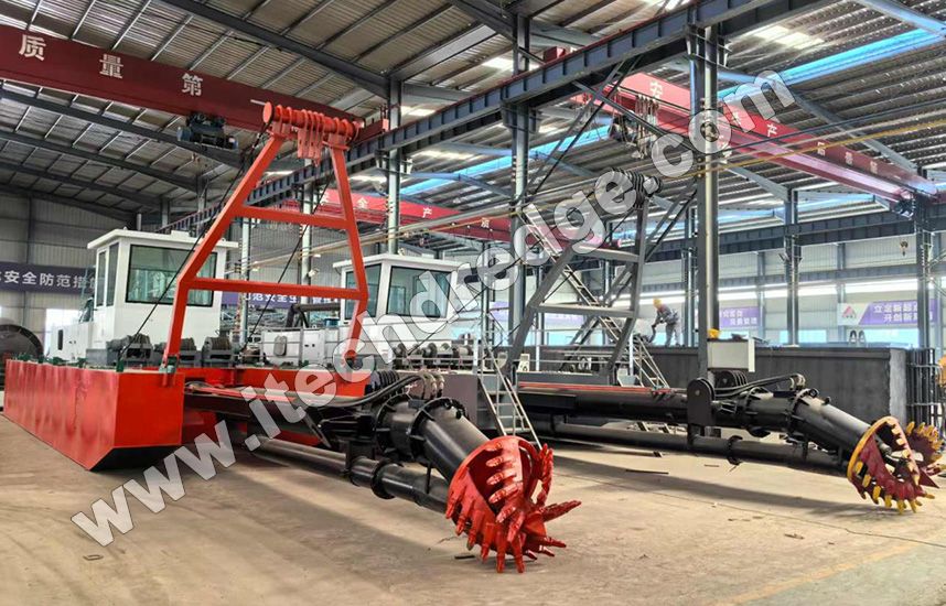 Cutter Suction Dredger CSD250 Drague suceuse à désagrégateur CSD250