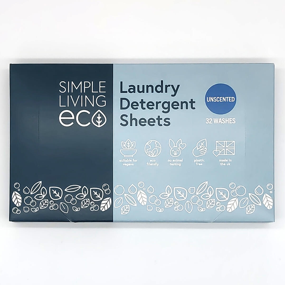 Simple Living Unscented Laundry Sheets Cadar Dobi Tanpa Wangi Hidup Simple
