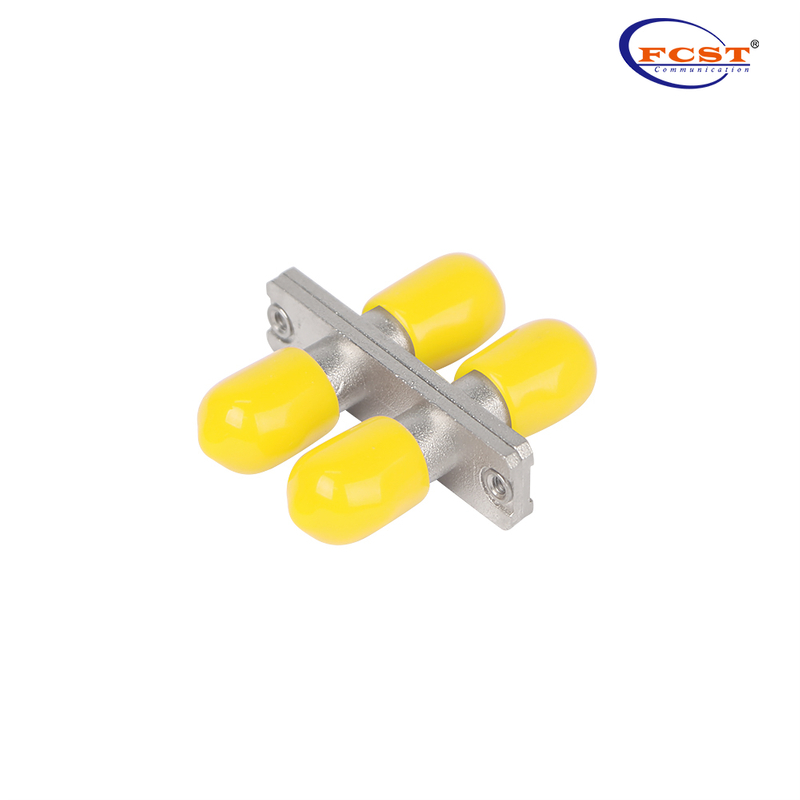Stupc to Stupc Duplex SMMM Metal Fiber Optic Adaptateur
