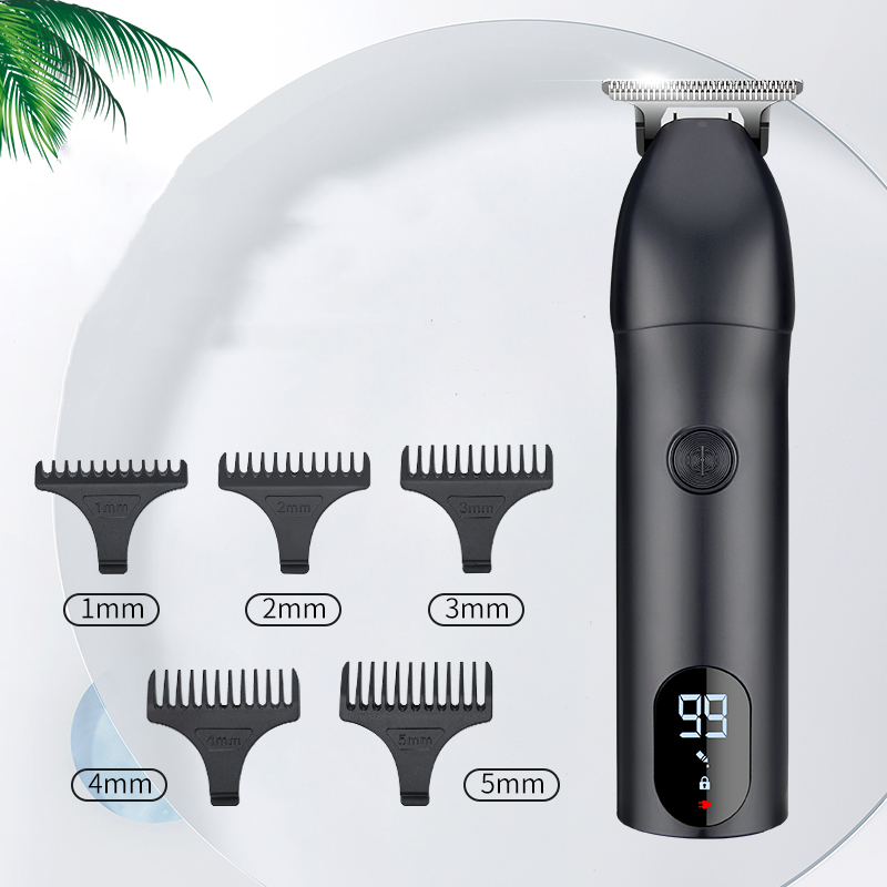 Lcd USB Charging Cheapest Electrical Zero Gapped Trimmer Hair Professional Hair Clipper for Men