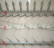 Anti-Climb High Security Sharp Razor Wall Spikes