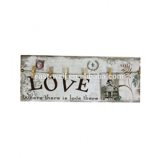 Brand New Cheap Price Rustic Hanging Plaque Gold Plaque