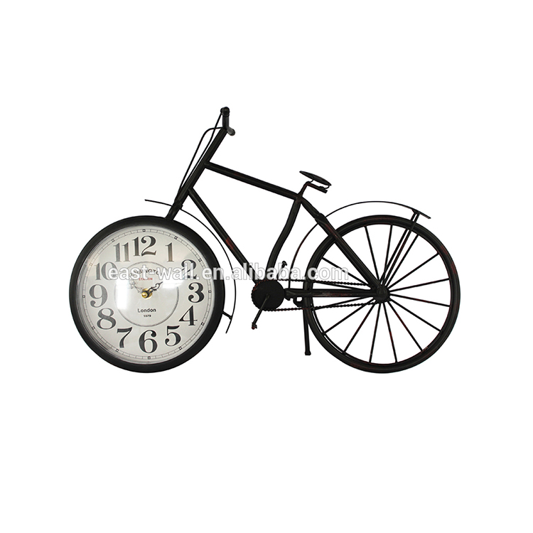 Wholesale Cheap New Design Clock Retro Desk Bike Table Clock