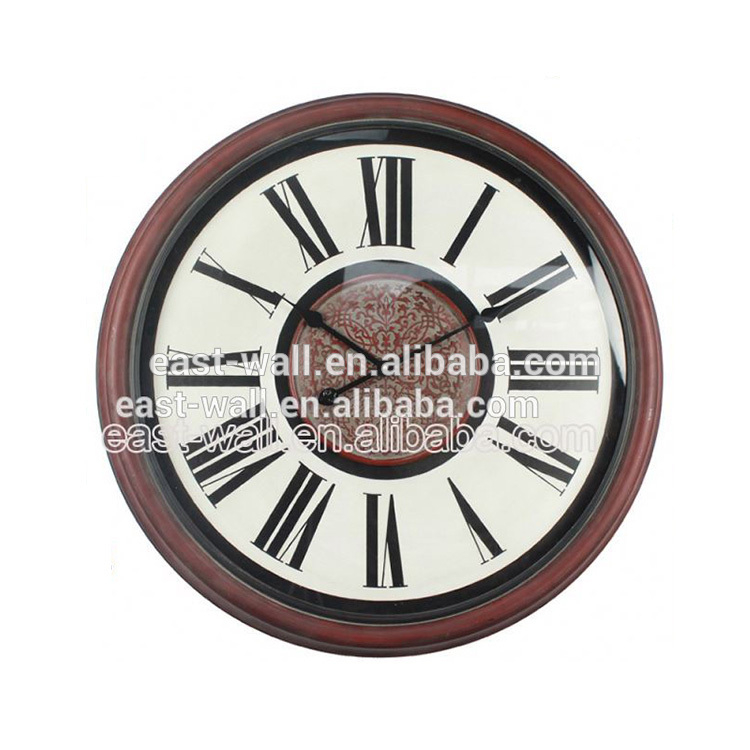Good Quality Custom Fitted Vintage Wood Wall Art Canvas Clock