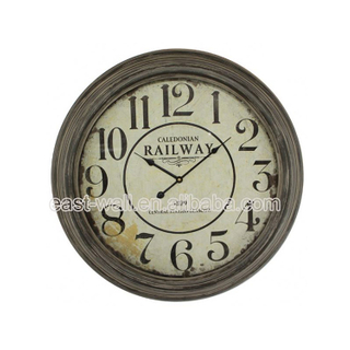 New Design Custom Color Vintage Style Metal Quartz Skeleton Clock Movement Souvenir Clocks