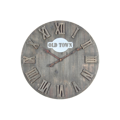 Good Prices Customized Design Vintage Style Wall Home Decor Clock Waste Material Art Craft