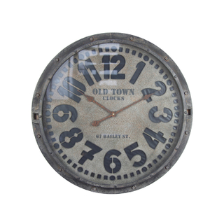 2018 New Style EA6339 Fashion Design Vintage Decorative Digital Wall Clock