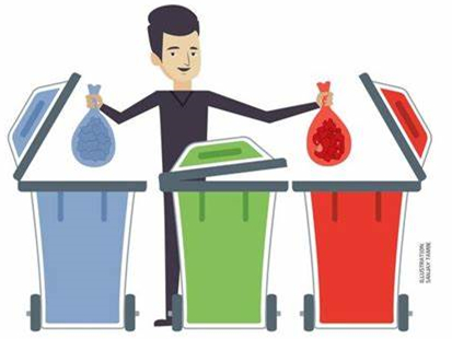 ¿Cuáles son los diferentes tipos de basura?