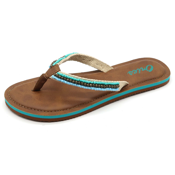 Perles colorées élégante mode EVA Flip Flop AH-8E007 -Ories