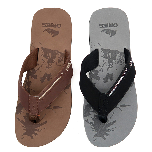 Simple Style Men Extérieur & Plage Antidérapant EVA Flip Flop AH-8E047 -Boix