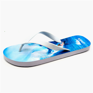 Surf Pattern Chromatic Custom Summer Beach Hommes Tongs AH-8P040 - Ories