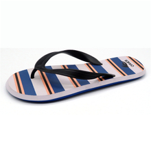 Pantoufles élégantes occasionnelles de bande de Hawaii de bande colorée par coutume imprimée de tongs de Flipper Flipper