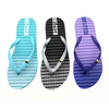 Verano de encargo de la playa colorido durable marrón Hawaii deslizadores flipper sandalias
