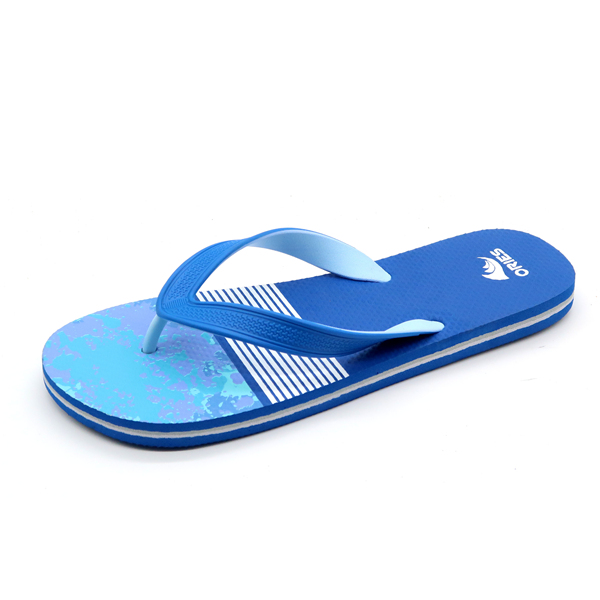 AH-8P053 Playa personalizada duradera Moda colorida Hawaii Estilo tropical Zapatillas Flipper Flops