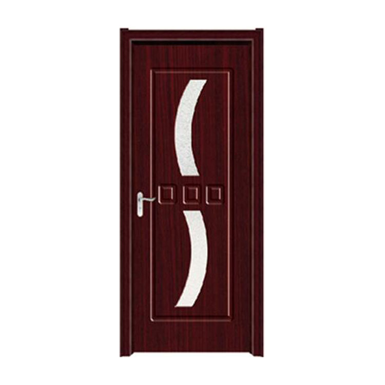 FPL-4024 Aluminium Building Door Commerical Price Swing Half Glass Door 