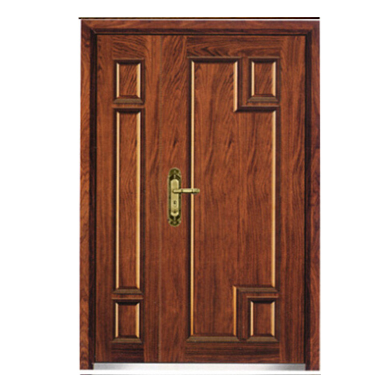 FPL-Z7037 Double Security Steel Metal Armored Door
