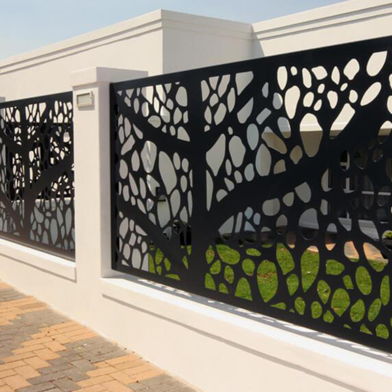 aluminum laser cut metal privacy screen aluminum laser cut metal privacy screen