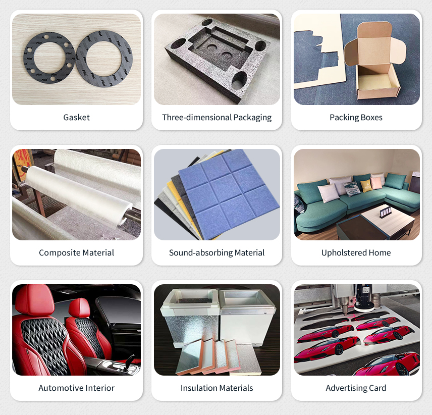 leather cutting machine sample campione di macchina per il taglio della pelle