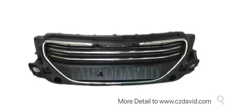 الشبكة الأمامية كاملة باللون الرمادي بيجو 301 M33 2013 OEM: 9676946780 DVD09-0701-12