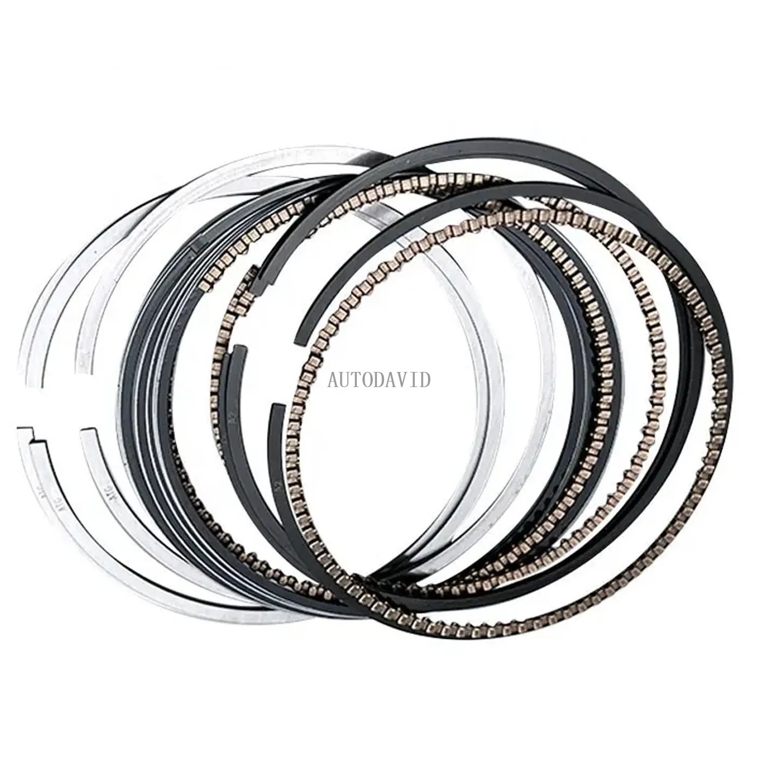 حلقة المكبس لبيجو المحسن النوع 206 307 308 408 301 سيتروين C2 C3 C4 الإليزيه EC5 OEM: 1608425880 HS01-010-037