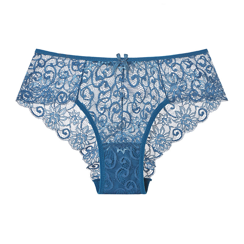 Manufactory High Quality Underwear Women Sexy Sheer Lace Female Transparent Mesh Panties Tanga Thong panties for ladies