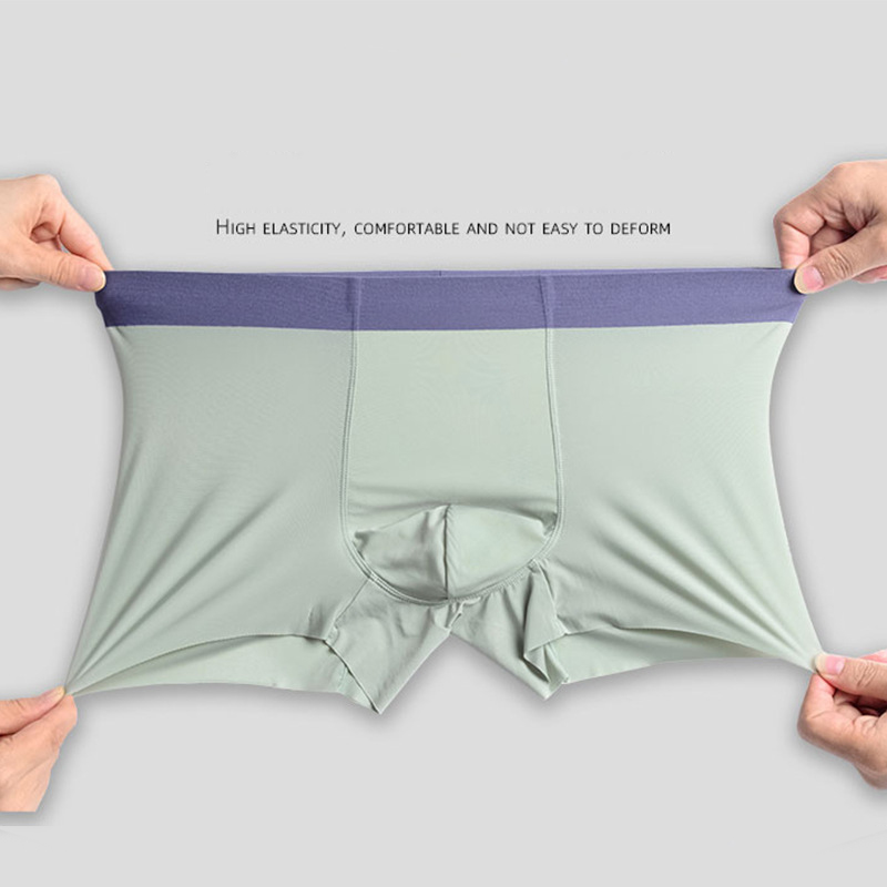 Manufactroy New Arrival Mens Briefs ice silk Underwear Shorts Elastic Ethika Sport Boxers Briefs boxer pants for men