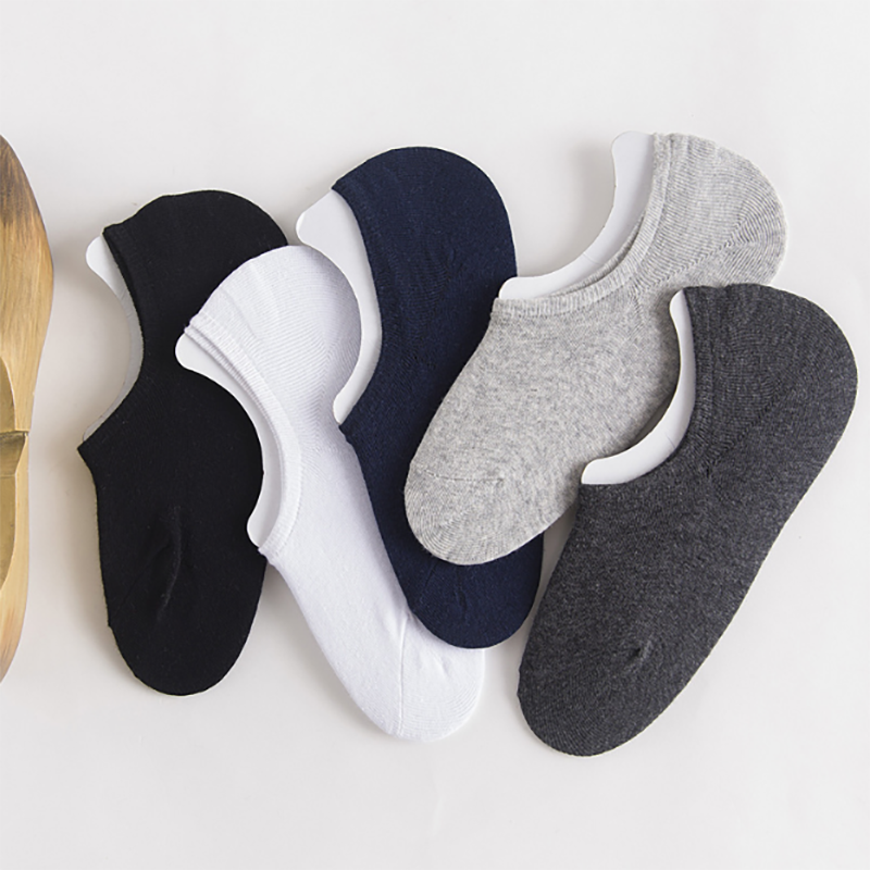 Factory supply women cotton footie socks invisible hidden boat socks slip cotton men invisible ankle low cut liner sock