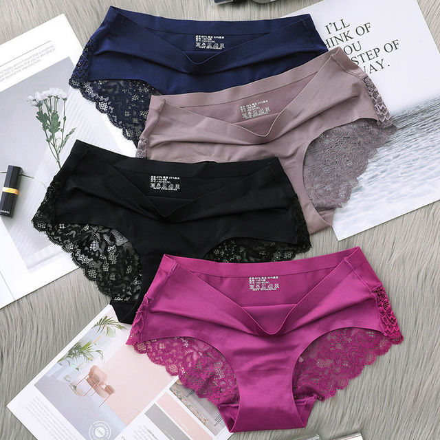 Wholesale Breathable Women Underwear Seamless Skin-friendly Nylon Spandex Ladies Panties