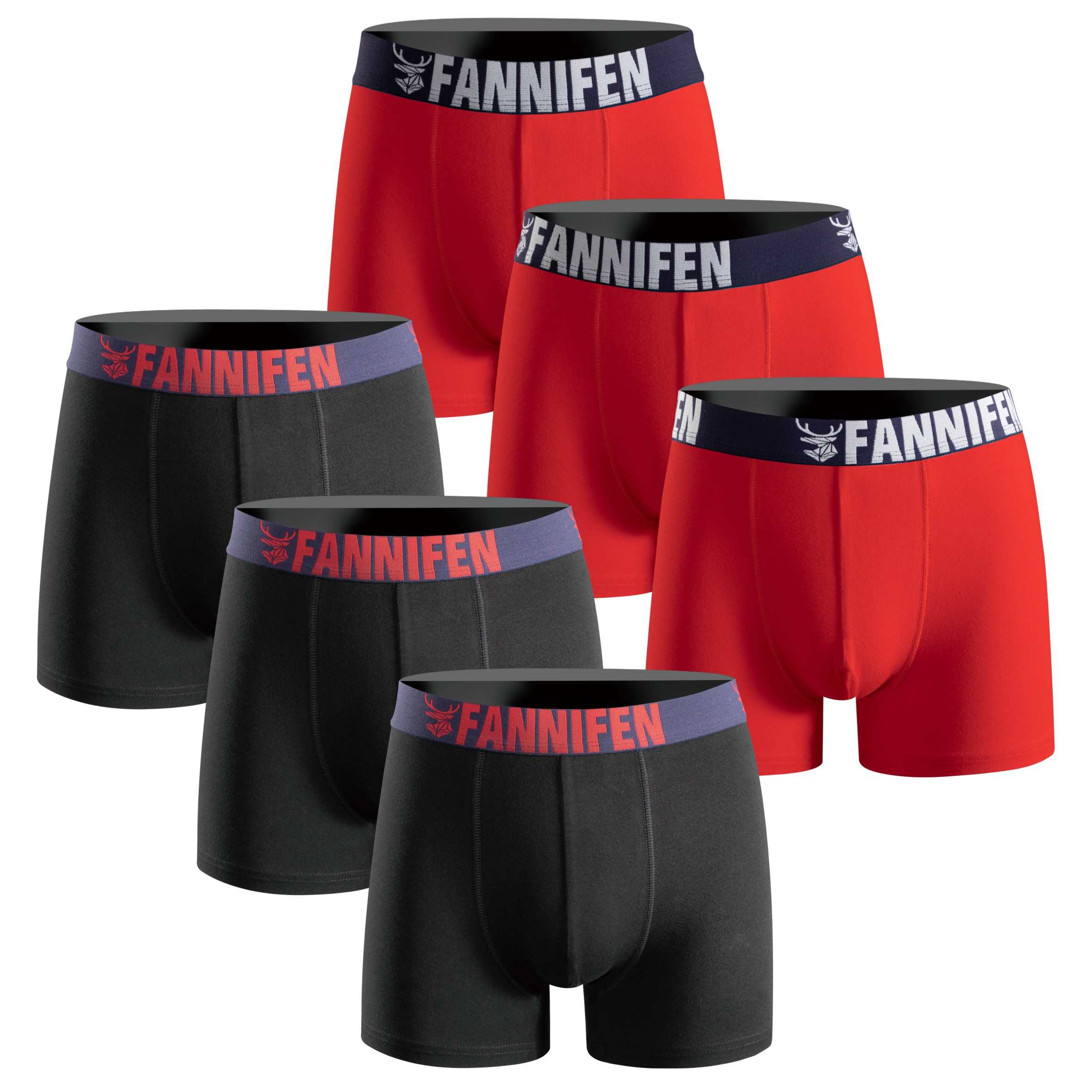 OEM ODM LOGO underwear men custom logo breathable plus size man underwear cotton boxer men's underwear