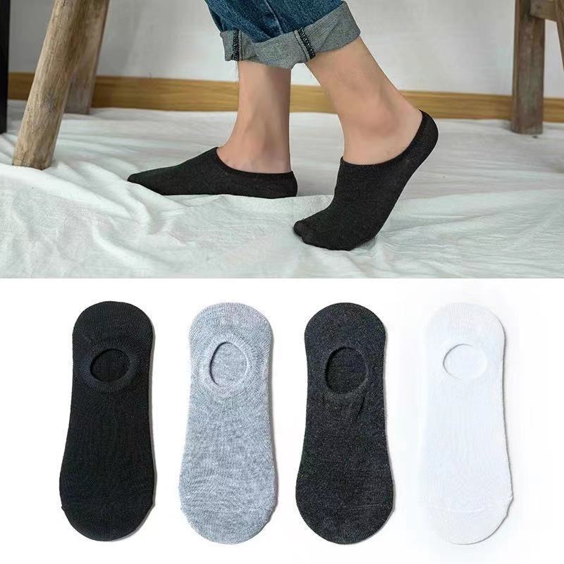 Hot sale Men women cotton no show invisible sock non slip low cut socks for men for Flats and Dress Shoes Liner Socks