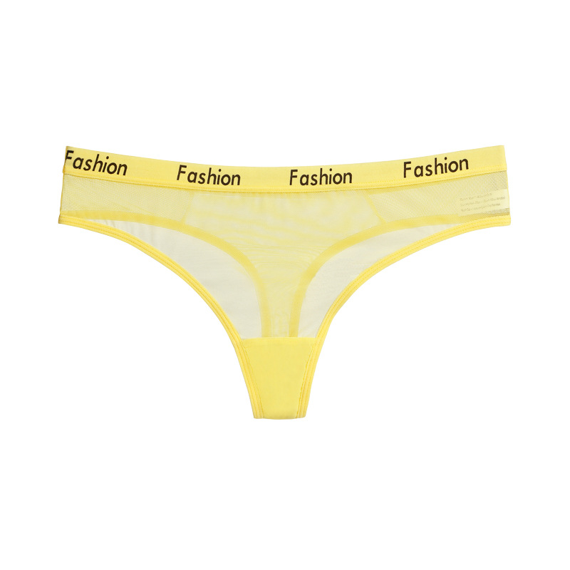 Custom Logo Wholesale sexy girls Ladies Gray G-string Panty Seamless Thong underwear For Women