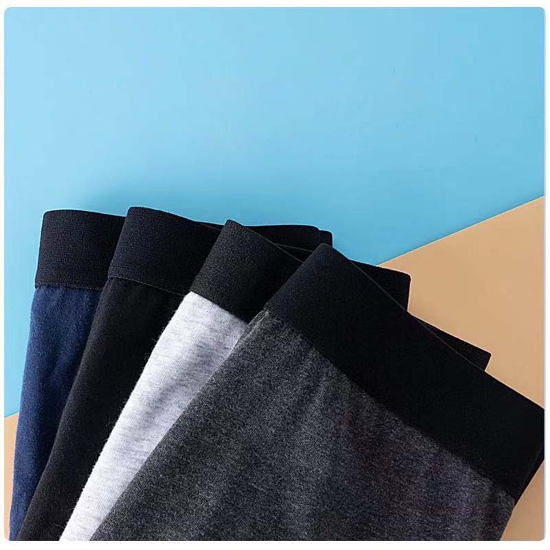 Plue size High quality sexy mens Brief Classic solid Cotton Mid Rise men underwear boxer shorts men's briefs