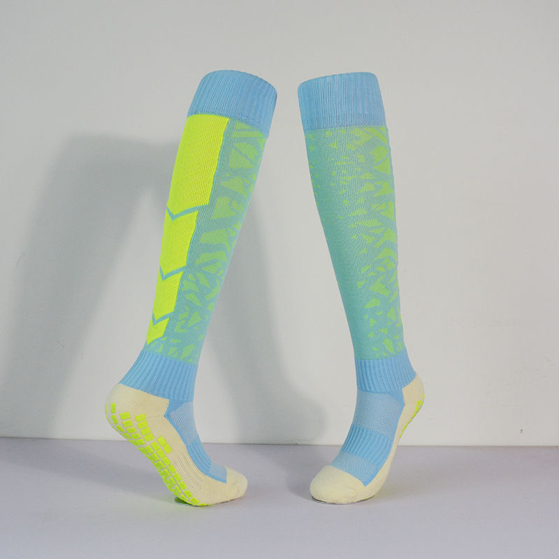 Unisex Socks Fashion Sport Men Running Anti Non-slip Tube Trampoline Socks Football Soccer Sports Grip Socks For Men and women