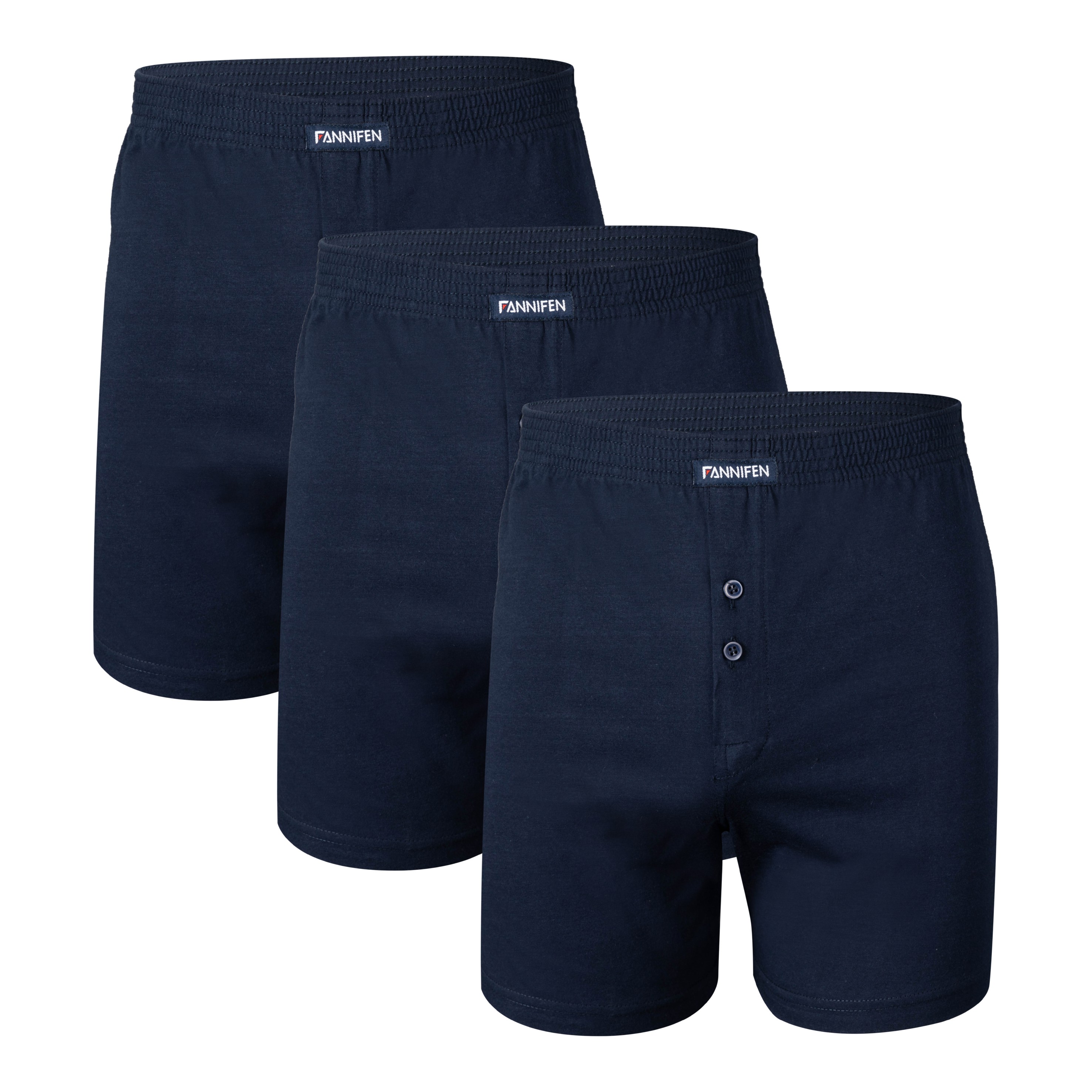 Factory New Custom Gym Sports Long-leg Boxer Shorts Mens Cotton Underwear Own Logo
