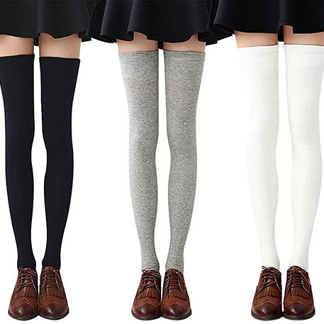 Knee Highs V.S. Over the Knee Socks