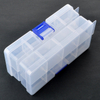 8 Grid Plastic Organizer Box13.4x6.5x2.7cm