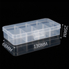 8 Grid Plastic Organizer Box 13x6.8x2.5cm