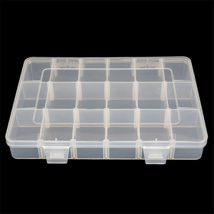 18 Grid Plastic Organizer Box 20x16x3cm