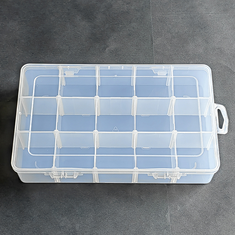 15 Grid Plastic Organizer Box 28x16.8x5.7cm