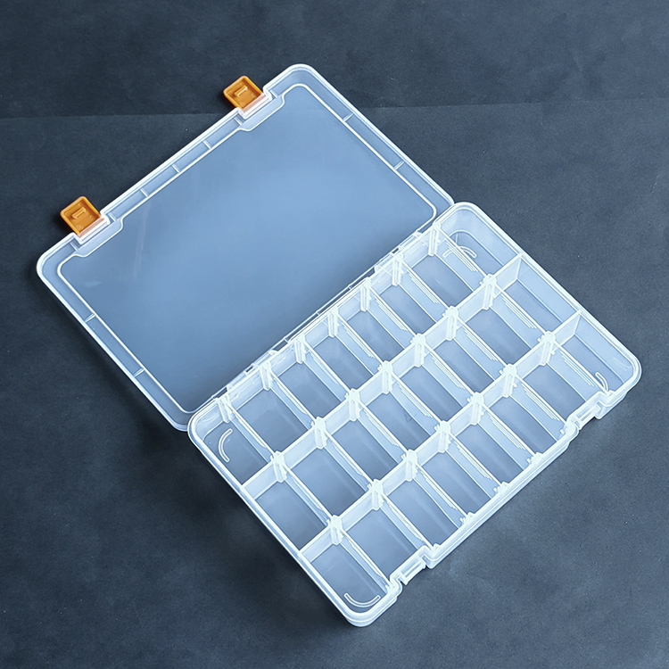 24 Grid Plastic Organizer Box 21.2x15x4.2cm